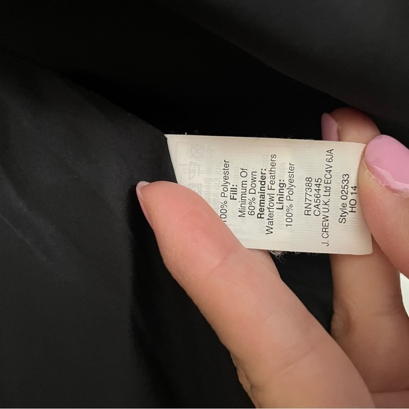 Women's JCREW Herringbone Quilted Vest small - Picture 3 of 6